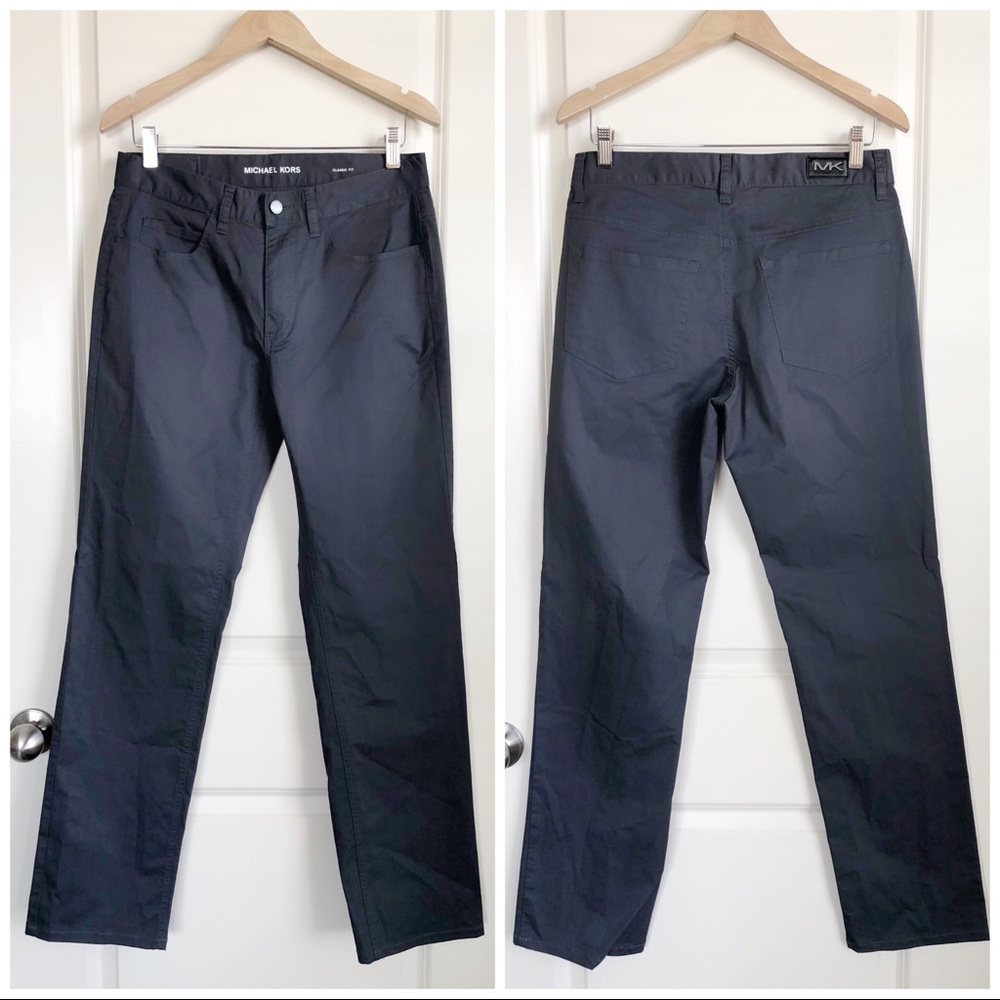 Michael Kors • men’s classic fit chino grey pants